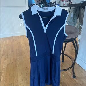 Callaway Navy and White Polo Shirt